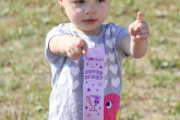 Young toddler during Sportball multi-sport class.